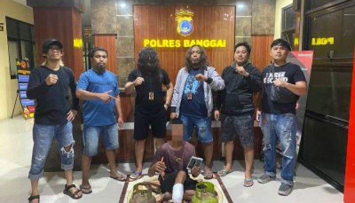 Resmob Polres Banggai, Hadiahi Timah Panas Residivis Pencuri di Luwuk