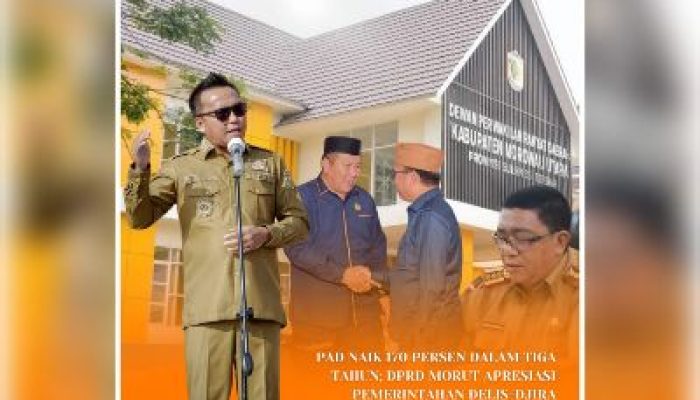 DPRD MORUT Apresiasi Kinerja Pemerintahan Delis-Djira, Sebab Dalam 3 Tahun Dapat Meningkatkan PAD Hingga 170 Persen
