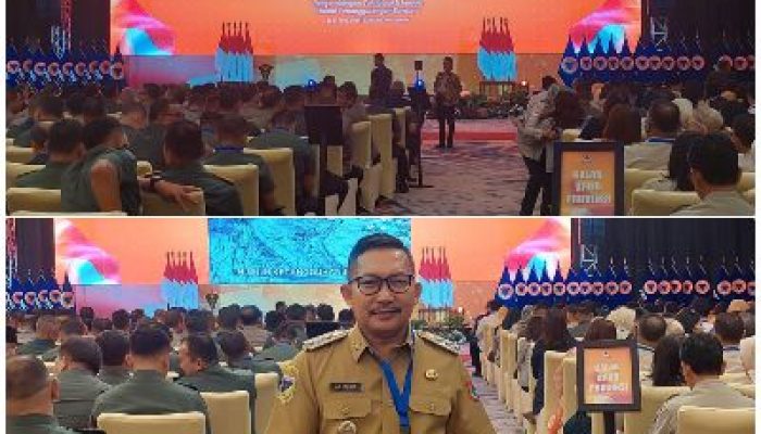 Bupati Amirudin Dan 447 BPBD, Hadiri Rakornas PB 2024 di Bandung