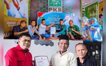 Pasangan Delis-Djira, Ambil Formulir Pendaftaran Calon Bupati dan Wakil Bupati Morut di PKB dan PDIP