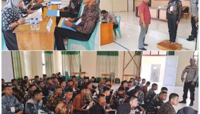 Pendaftaran Casis Polri Tahun 2024 Resmi Ditutup, Polres Bangkep Menerima 63 Pendaftar