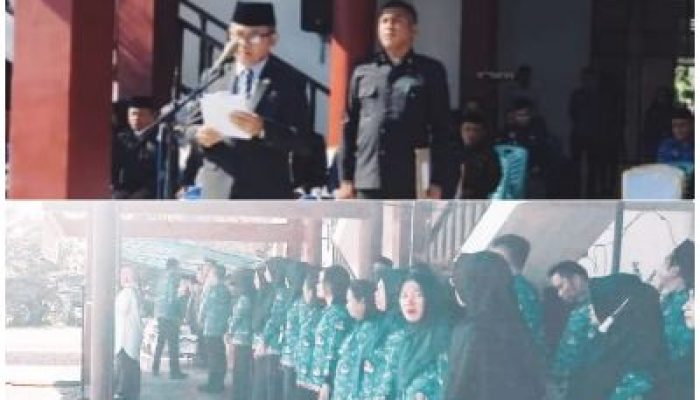 Upacara Hari Otonomi Daerah di Banggai Laut Ke XXVIII di Hadiri Oleh Kapolsek Balut