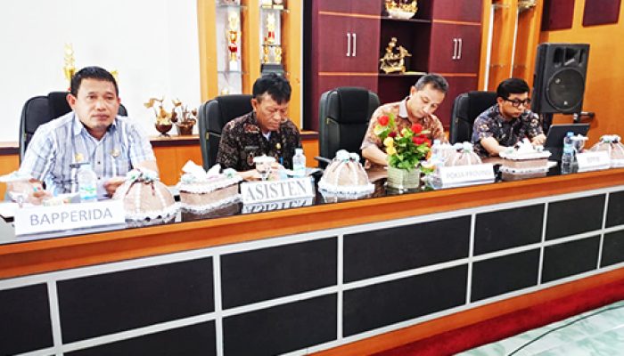 Bapperida kabupaten Tojo Una Una gelar kegiatan Kick Off Meeting Program Percepatan Pembangunan Sanitasi Permukiman Pokja PKP tahun 2024
