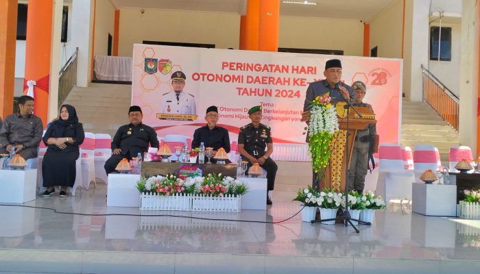 HUT OTDA 2024 DIPERINGATI DIKABUPATEN TOJO UNA-UNA