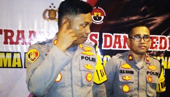KAPOLRES TOJO UNA-UNA AJAK WARTAWAN BUKA PUASA BERSAMA