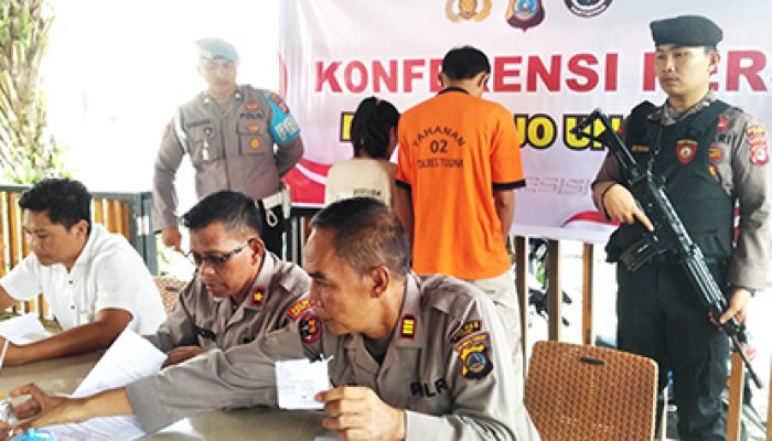 Gara-gara Narkoba Sepasang kekasih harus berurusan dengan Polisi
