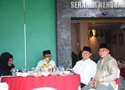 Kapolda Sulteng Hadiri Halal Bihalal dengan Forkopimda di Makorem 132 Tadulako