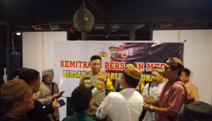 Memaknai  Nilai edukasi dalam jalinan  Kemitraan wartawan dengan Polres Tojo Una-Una
