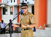 USAI CUTI LEBARAN 1445 H PEMDA TOJO UNA-UNA  LAKSANAKAN APEL BERSAMA