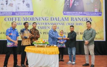 Peringatan Hari Buruh, Disnakertrans Gelar Coffee Morning May Day