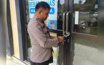 Penyegelan Kantor Desa Uso Batui, Berhasil Dimediasi Polisi