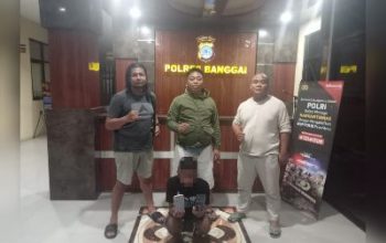 Resmob Tompotika Polres Banggai, Bekuk Pemuda Asal Balut Terduga Pencuri HP di RSUD Luwuk