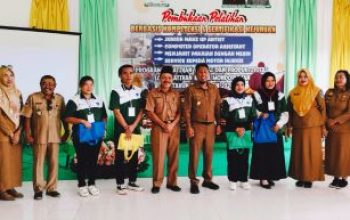 PJ. Bupati Bangkep Buka Pelatihan Berbasis Kompetensi dan Sertifikasi Kejuruan Mondopulian 2024