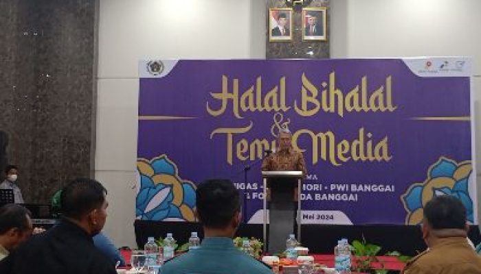 SKK Migas Bersama JOB Tomori dan PWI Banggai Serta Forkopimda, Gelar Halal BI Halal dan Temu Media Dengan Para Jurnalis Luwuk