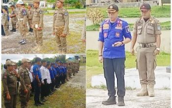 Kasat Pol PP Pimpin Apel Besar PTDH, Anggota Pol PP dan Damkar Banggai kepulauan
