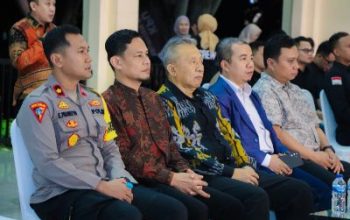 Kabagops Polres Banggai, Hadiri Peluncuran Tahapan Pemilihan Bupati dan Wakil Bupati Banggai 2024