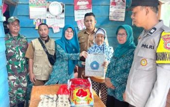 TP-PKK Kabupaten Banggai Gelar Bakti Sosial di Desa Minahaki, Untuk Peringati Hari Kesatuan Gerak PKK ke-52