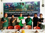 PPP telah  membuka pendaftaran bakal calon bupati dan wakil bupati Pilkada Tojo Una-Una Tahun 2024