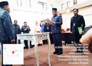 Dr. Alimudin Mohammad diambil sumpahnya sebagai PJ. Sekda Tojo Una-Una