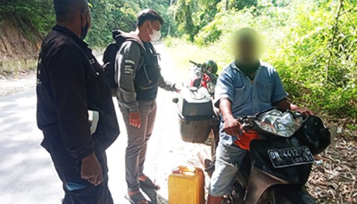 Polres Sigi Gelar Razia Minuman Keras di Wilayah Palolo