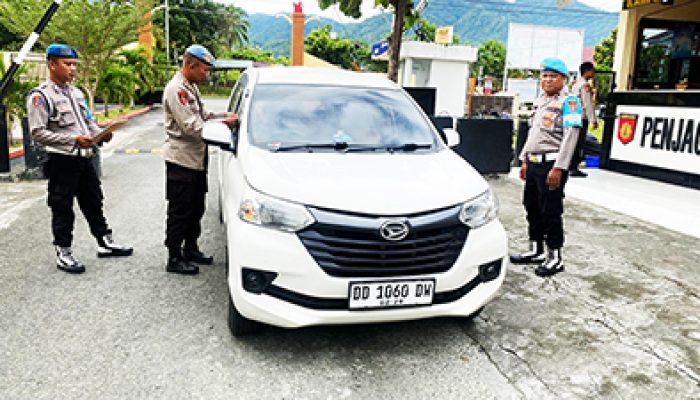 Gartiplin Personil Polres Tojo Una-Una Dikendalikan Kasi Propam