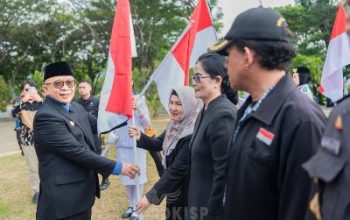 Wabup Furqanuddin Pimpin Upacara Hari Lahir Pancasila 2024 : Menuju Indonesia Emas 2045