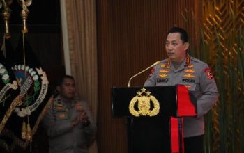 Kapolri Buka Rakernis Gabungan 4 Satker Polri