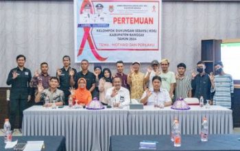 Galakkan Sosialisasi Pengendalian AIDS Menuju 3 Zero, KPA Banggai Sasar Komunitas Kelompok Dukungan Sebaya