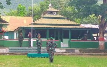 Kodim 1308/LB Gelar Upacara Bendera 17-an Bulan Juni 2024