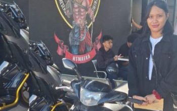 Putri Nurdin Bahagia Terima Kembali Sepeda Motor Yang Hilang, Berkat Polda Sulteng