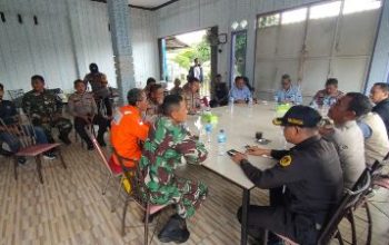 Polisi Gelar Rakor Keamanan Obvitnas PT. Job Pertamina Tomori di Kecamatan Moilong