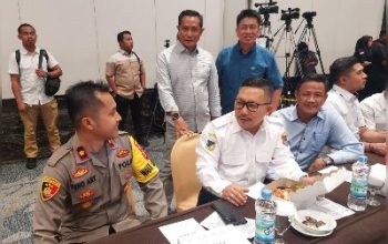 Bupati Banggai, Hadiri Rakor Kesiapan Pilkada Serentak Tahun 2024 di Makassar