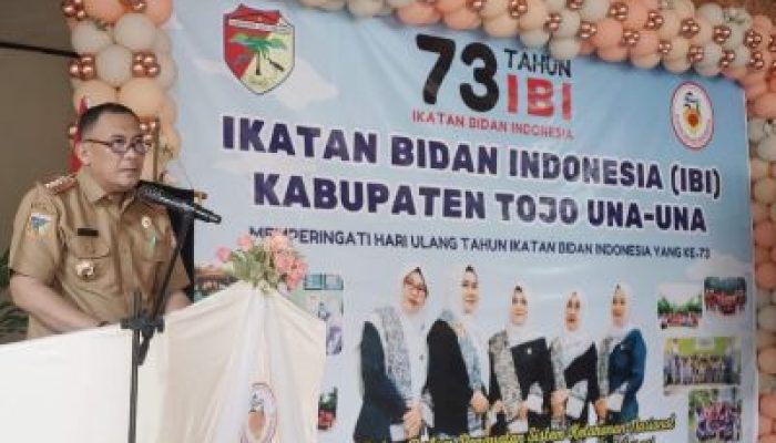 Hadiri Peringatan HUT IBI Ke 73, Bupati Ajak IBI Bersinergi Dalam Pembangunan Kabupaten Tojo Una-Una