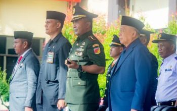 Wabup Banggai Hadiri Upacara Peringatan HUT Bhayangkara Ke-78