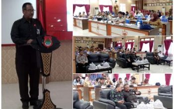 Bupati Banggai Diwakili Staf Ahli, Hadiri Rapat Koordinasi Gugus Tugas Reforma Agraria