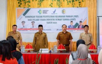 Wabup Morut Buka Bimtek PKP, Bagi Pelaku Usaha Industri Rumah Tangga