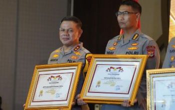 Kapolda Sulteng Terima Penghargaan Nominator Kompolnas Award 2024