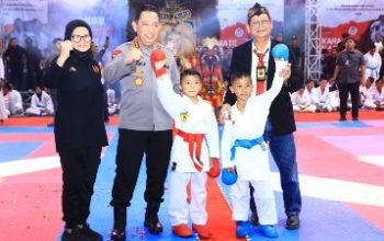 Kapolri Buka National Open Karate Championship di Pakansari Bogor