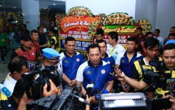 Jenderal Sigit Sebut Turnamen Bulutangkis Kapolri Cup Pintu Masuk Mengikuti Kejuaraan Nasional dan Internasional