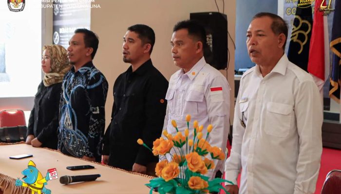 KPU Tojo Una-Una Gelar Sosialisasi Penyusunan Daftar Pemilih dan Pembentukan TPS Khusus di Lapas Ampana