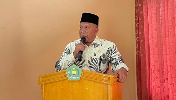 Bupati Beri Sambutan Pada Kegiatan Dialog Sekaligus Pertemuan Kerjasama Dan Koordinasi Tim Lokal Dengan Multi Stakeholder Serta Pembentukan Forum Multi Stakeholder Tingkat Kabupaten