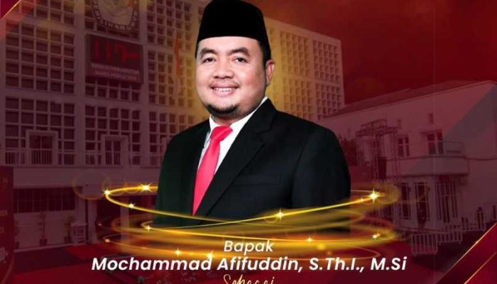 Jajaran KPU Kabupaten Tojo Una-Una mengucapkan Selamat dan sukses kepada Bapak Mochammad Afifuddin, S.Th.I., M.Si sebagai Ketua KPU RI