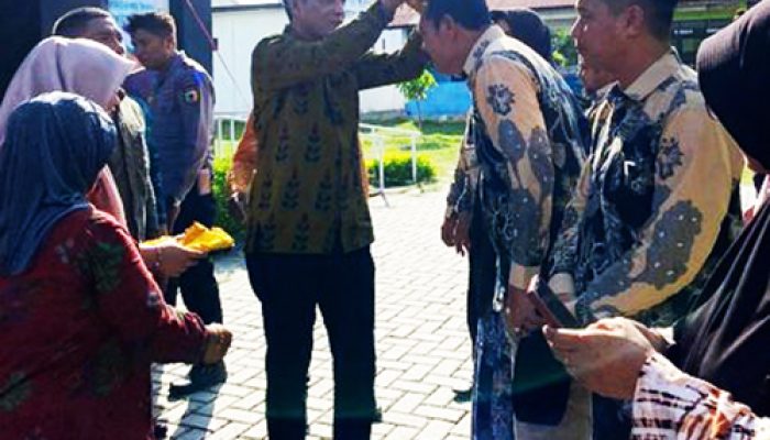 KAFILAH MTQ KABUPATEN TOJO UNA UNA DISAMBUT DIKOTA PALU