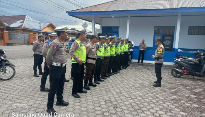 Gelar  Operasi Patuh Tinombala 2024  Polres Tojo Una-Una