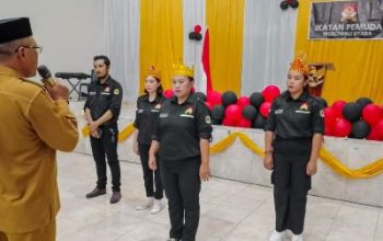 Wabup Djira Kukuhkan Pengurus Ikatan Pemuda Morowali Utara