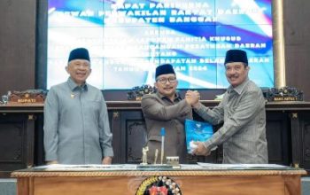 Bupati Amirudin dan DPRD, Sepakati Perubahan APBD 2024