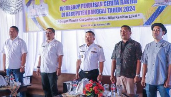 Bupati Amirudin Resmi Buka Workshop Penulisan Cerita Rakyat Tahun 2024: Lestarikan Kearifan Lokal Melalui Karya Tulis