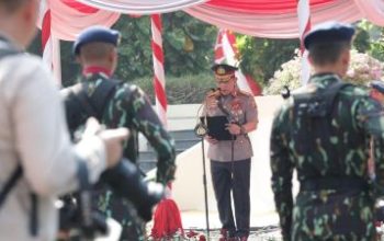 Kapolri Pimpin Upacara Hari Juang Polri di Surabaya