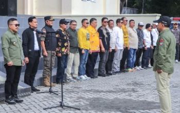 Gelar Apel Bersama Desk Pilkada, Bupati Aminudin Ingatkan Netralitas ASN