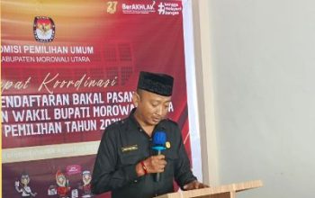 KPU Morut Menunggu Petunjuk dan Juknis Dari KPU RI, Terkait Syarat Pencalonan Bupati